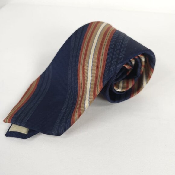 CHRISTIAN DIOR CRAVATES Striped Tie - Picture 6 of 8